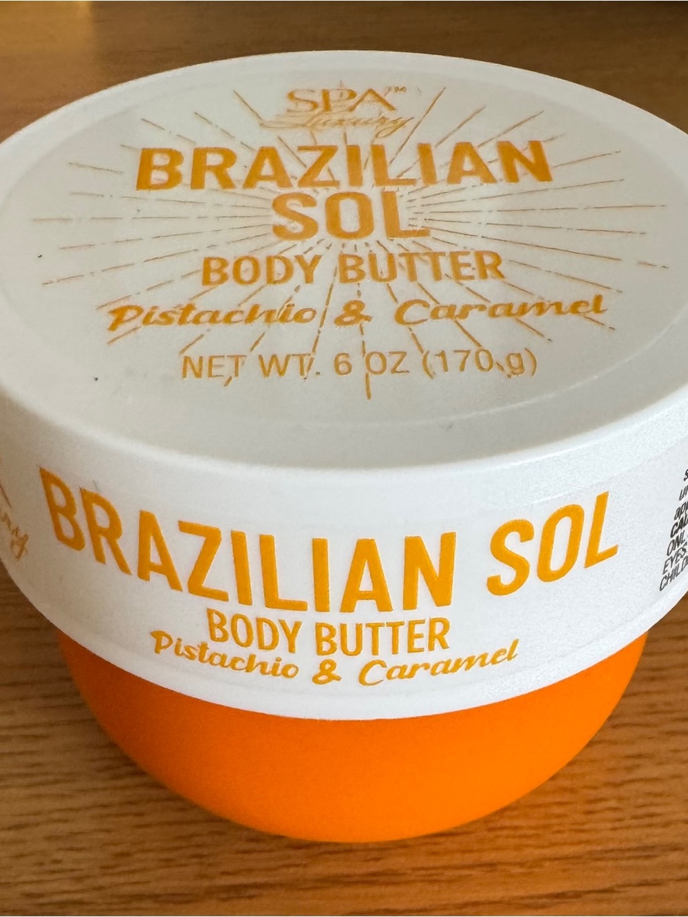 Brazilian Sol Pistachio & Caramel Body Butter